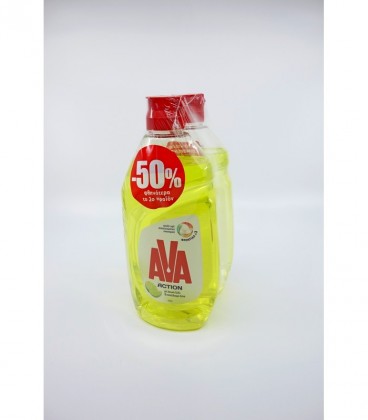 AVA ACTION ΛΕΥΚΟ ΞΥΔΙ&LIME 10X(2X430ml) το 2ο -50%
