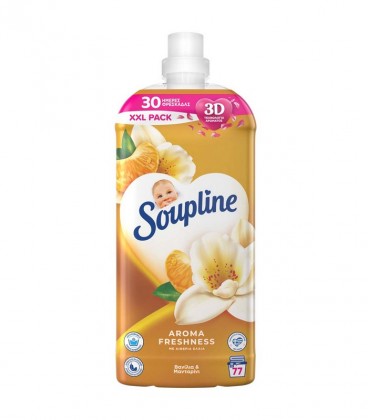 SOUPLINE ΣΥΜΠ/ΝΟ ΜΑΛΑΚΤΙΚΟ 77Μ AROMA ΒΑΝΙΛΙΑ&ΜΑΝΤΑΡΙΝΙ 9Χ1,7lt