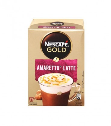 NESCAFE GOLD AMARETTO LATTE (ΦΑΚ.8Χ17.5gr) 6Χ140gr