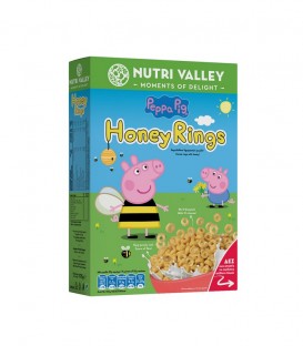 NUTRI VALLEY PEPPA PIG ΔΗΜΗΤΡΙΑΚΑ HONEY RINGS 12Χ375gr