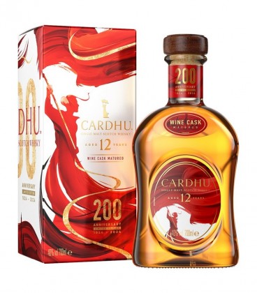 CARDHU ΟΥΙΣΚΙ 200th 12Y 6X0.7lt LIMITED EDITION