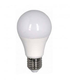LAFLIGHT ΛΑΜΠΤΗΡΑΣ LED A60 9w E27 6500 Χ10 (ΑΧΛΑΔΩΤΟΣ-ΒΙΔΩΤΟΣ) ΨΥΧΡΟΣ