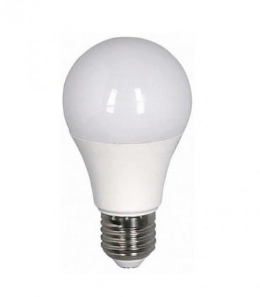 LAFLIGHT ΛΑΜΠΤΗΡΑΣ LED A60 9w E27 6500 Χ10 (ΑΧΛΑΔΩΤΟΣ-ΒΙΔΩΤΟΣ) ΨΥΧΡΟΣ