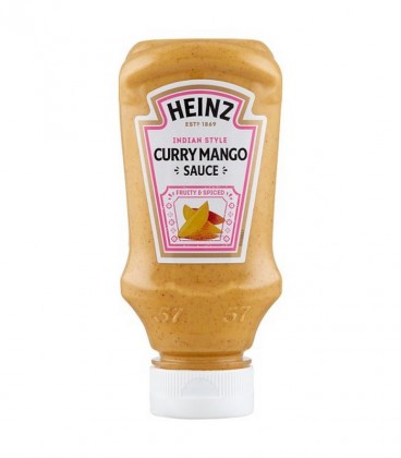 HEINZ CURRY MANGO SAUCE 8Χ220ml