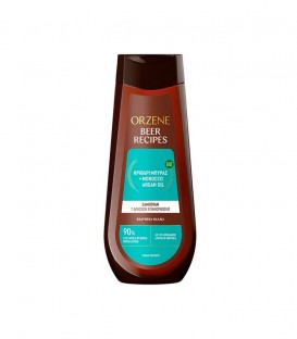 ORZENE BEER BIO SHAMPOO ΜΕ ARGAN OIL ΕΠΑΝΟΡΘΩΣΗΣ ΜΑΛΛΙΩΝ 6Χ400ml