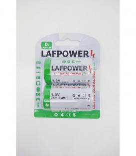 LAFPOWER ΜΠΑΤΑΡΙΑ ΑΛΚΑΛΙΚΗ ULTRA PLUS D2-LR20 2Τ 1,5V Χ6