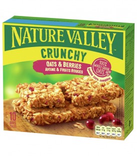 NATURE VALLEY ΜΠΑΡΕΣ ΜΟΥΣΛΙ ΜΕ ΚΡΑΝΜΠΕΡΙ 5X210gr (5Χ42gr)