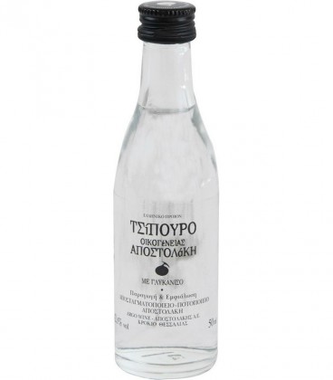 ΑΠΟΣΤΟΛΑΚΗ ΤΣΙΠΟΥΡΟ 42.5%V ΜΕ ΓΛΥΚΑΝΙΣΟ 24Χ50ml