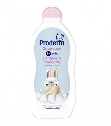 ΠΡΟΔΕΡΜ KIDS ΣAΜΠΟΥΑΝ 3+ ΕΤΩΝ ΑΡΩΜΑ ΠΟΥΔΡΑΣ 6Χ500ml