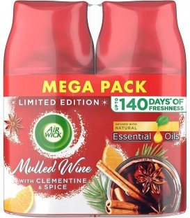 AIR WICK ΗΛ.ΑΝΤ/ΚΟ SPRAY MULLED WINE ΣΕΤ 2X250ml X 3