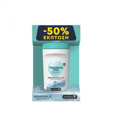 ΝΟΧΖΕΜΑ DEO ROLL-ON MEN MINERALS DRY FORCE 6X50ml -50%