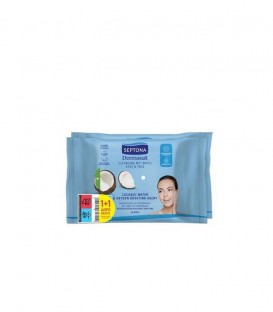 SEPTONA ΜΑΝΤΗΛΑΚΙΑ ΝΤΕΜΑΚΙΓΙΑΖ 20Τ COCONUT WATER & OXYGEN BOOSTING 1+1 ΔΩΡΟ Χ15