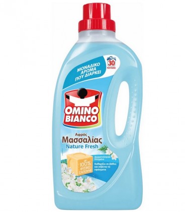 OMINO BIANCO ΜΑΣΣΑΛΙΑΣ 30Μ NATURE FRESH 12Χ1.5lt