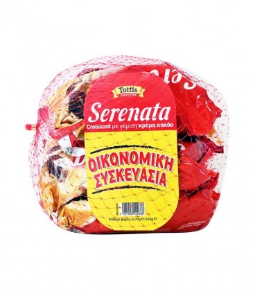 SERENATA ΚΡΟΥΑΣΑΝ ΚΑΚΑΟ ΔΙΧΤΑΚΙ 5Χ70gr Χ9 ΔΙΧΤ/ΚΙΒ