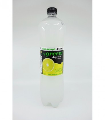 GREEN ΛΕΜΟΝΑΔΑ 0% ΖΑΧΑΡΗ 6X1.5lt -0.30€