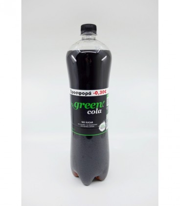 GREEN COLA 0% ΖΑΧΑΡΗ 6X1.5lt -0.30€