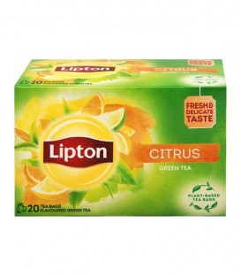 LIPTON ΤΣΑΪ ΠΡΑΣΙΝΟ CITRUS ΦΑΚ.12Χ(20Χ1.3gr)