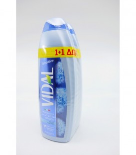 VIDAL ΑΦΡΟΛΟΥΤΡΟ TALCO 750ml 6X1+1