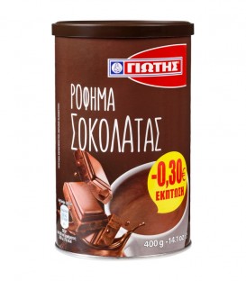 ΓΙΩΤΗΣ ΡΟΦΗΜΑ ΣΟΚΟΛΑΤΑΣ 12Χ400gr -0,30€