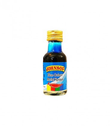 JOHNSOF ΧΡΩΜΑ ΖΑΧΑΡΟΠΛΑΣΤΙΚΗΣ ΜΠΛΕ 12Χ28ml
