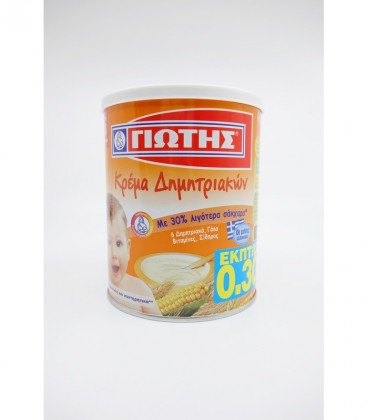 ΓΙΩΤΗΣ ΚΡΕΜΑ ΔΗΜΗΤΡΙΑΚΩΝ 12Χ300gr -0,30€