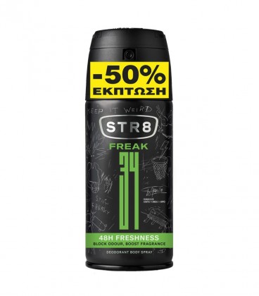 STR8 DEO SPRAY FRΕΑK 6Χ150ml -50%