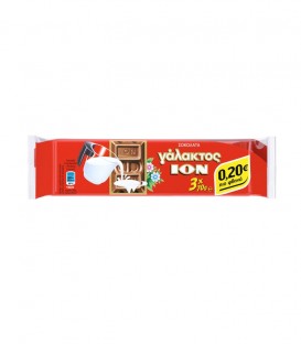 ΙΟΝ ΣΟΚΟΛATA ΓΑΛΑΚΤΟΣ 12Χ(3Χ70gr) 0,20€ ΦΘΗΝΟΤΕΡΑ