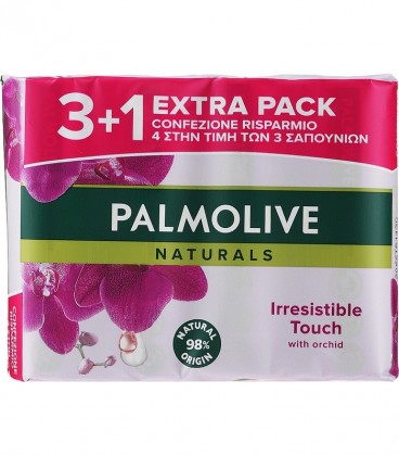 PALMOLIVE ΣΑΠΟΥΝΙ ΜΑΥΡΗ ΟΡΧΙΔΕΑ 3+1 Χ 18ΣΕΤ/ΚΙΒ