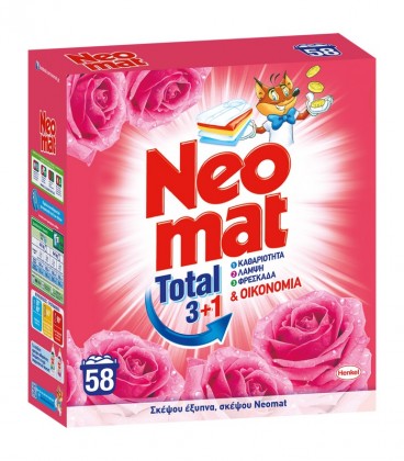 ΝΕΟΜΑΤ ΣΚΟΝΗ ΠΛΥΝΤΗΡΙΟΥ 58Μ ΤΡΙΑΝΤΑΦΥΛΛΟ 2.9kg