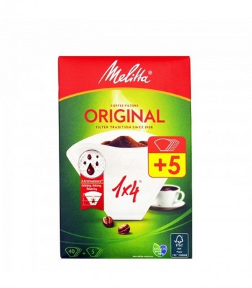 MELITTA 1X4 ΦΙΛΤΡΑ ΚΑΦΕ 40T+5T ΔΩΡΟ Χ18