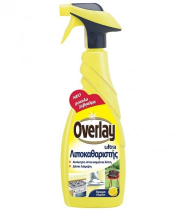 OVERLAY ΛΙΠΟΚΑΘΑΡΙΣΤΗΣ ULTRA ΛΕΜΟΝΙ ΑΝΤΛΙΑ 12X650ml