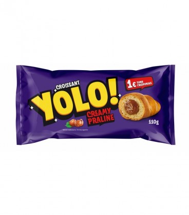 JUMBO ΚΡΟΥΑΣΑΝ YOLO ΠΡΑΛΙΝΑ 18Χ110gr