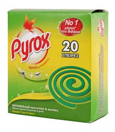 PYROX ENTOM/KΕΣ ΣΠΕΙΡΕΣ (ΦΙΔΑΚΙ) 20T Χ 28