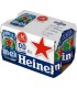 HEINEKEN ΜΠΥΡΑ 0.0% ΑΛΚΟΟΛ ΚΟΥΤΙ 330ml 4Χ6pack -1€