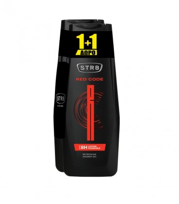 STR8 ΑΦΡΟΛΟΥΤΡΟ GEL RED CODE 400ml 3X 1+1 ΔΩΡΟ