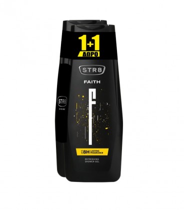 STR8 ΑΦΡΟΛΟΥΤΡΟ GEL FAITH 400ml 3X 1+1 ΔΩΡΟ