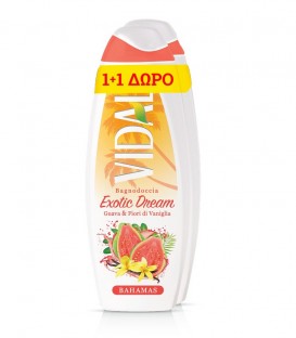 VIDAL ΑΦΡΟΛΟΥΤΡΟ EXOTIC DREAM BAHAMAS 500ml 6X1+1