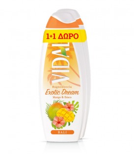 VIDAL ΑΦΡΟΛΟΥΤΡΟ EXOTIC DREAM BALI 500ml 6X1+1