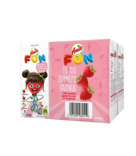 ΑΜΙΤΑ ΧΥΜΟΣ FUN ΚΟΚΚΙΝΗ 250ml 4X6pack