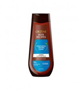 ORZENE BEER BIO SHAMPOO ΜΕ ΠΡΩΤΕΪΝΗ ΣΙΤΑΡΙΟΥ ΚΑΝΟΝΙΚΑ ΜΑΛΛΙΑ 6Χ400ml