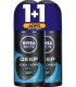 NIVEA DEO ROLL-ON DEEP BLACK CARBON 50ml 6X 1+1
