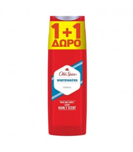 OLD SPICE SHOWER GEL WHITEWATER 400ml 6X 1+1 ΔΩΡΟ