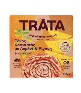 ΤΡΑΤΑ ΤΟΝΟΣ ΚΑΠΝΙΣΤΟΣ ΛΕΜΟΝΙ&ΡΙΓΑΝΗ 16Χ160gr