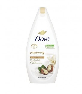DOVE ΑΦΡΟΛΟΥΤΡΟ PAMPERING SHEA BUTTER & VANILIA 12X750ml