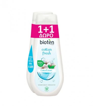 BIOTEN ΑΦΡΟΛΟΥΤΡΟ COTTON FRESH 750ml 3X1+1 ΔΩΡΟ