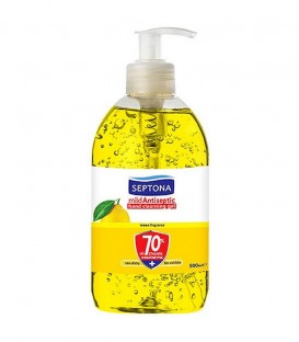 SEPTONA ΗΠΙΟ ΑΝΤΙΣΗΠΤΙΚΟ GEL ΧΕΡΙΩΝ ΛΕΜΟΝΙ 12Χ500ml
