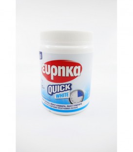 ΕΥΡΗΚΑ QUICK WHITE ΣΚΟΝΗ ΥΠΕΡΛΕΥΚΑΝΤΙΚΟ ΒΑΖΟ 12Χ400gr