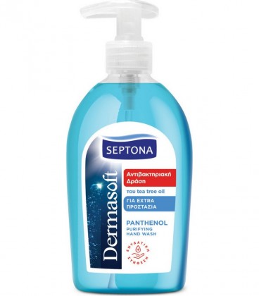 SEPTONA DERMASOFT ΑΝΤΙΒΑΚΤΗΡΙΔΙΑΚΟ ΚΡΕΜ/ΝΟ ΑΝΤΛΙΑ PANTHENOL 12X600ml