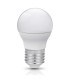 ETRON ΛΑΜΠΤΗΡΑΣ LED 6w E27 3000K ΣΦΑΙΡΙΚΟΣ ΘΕΡΜΟΣ X20