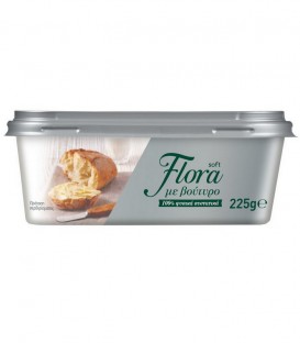 ΦΛΩΡΑ(FLORA)SOFT ΜΕ 10% ΒΟΥΤΥΡΟ 70% ΛΙΠ. 8Χ225gr